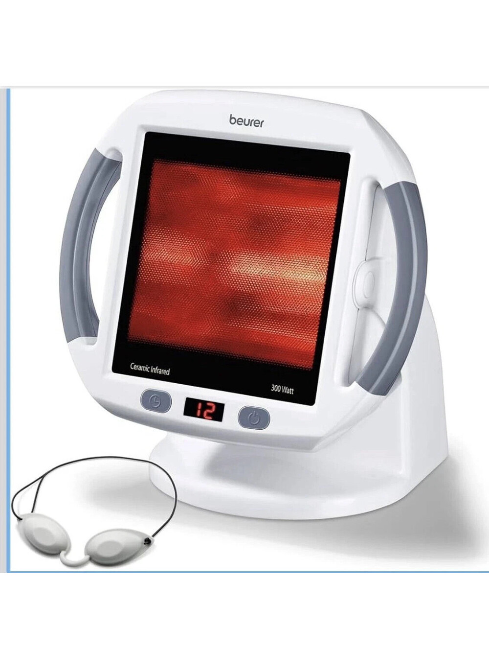 Beurer IL51 Infrared Heat Lamp 300W Ceramic Medical Device Timer For Pain Relief